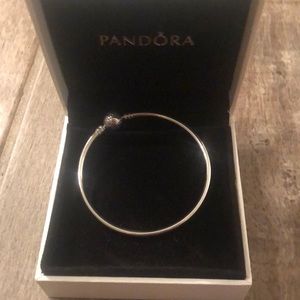 Pandora Sterling Silver Bangle Bracelet